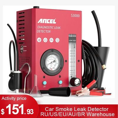ANCEL-Detector de fugas de humo de coche S3000, herramienta