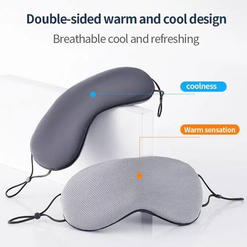 Dormir Eye Mask Seda de gelo estilo coreano quente e fresco