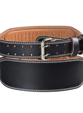 Masculino feminino couro falso cinto de levantamento de peso