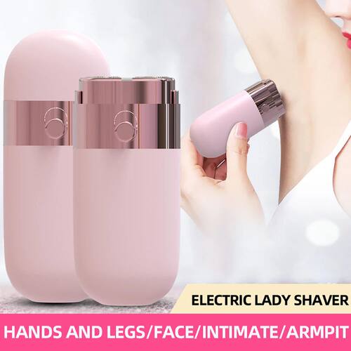Mini Electric Shaver for Women Bikini Trimmer Body Epilator