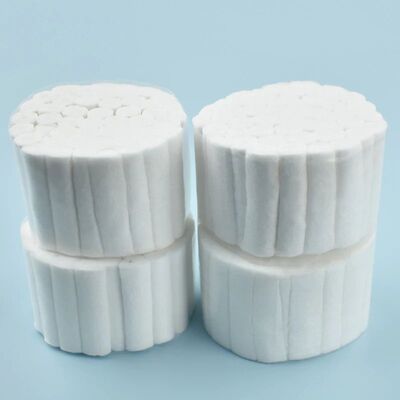 200pcs Dental Cotton Roll Surgical Cotton Rolls Cotton High