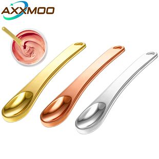 1pc Mini Spoon Cosmetic Skincare Spatula Metal Beauty Spoon