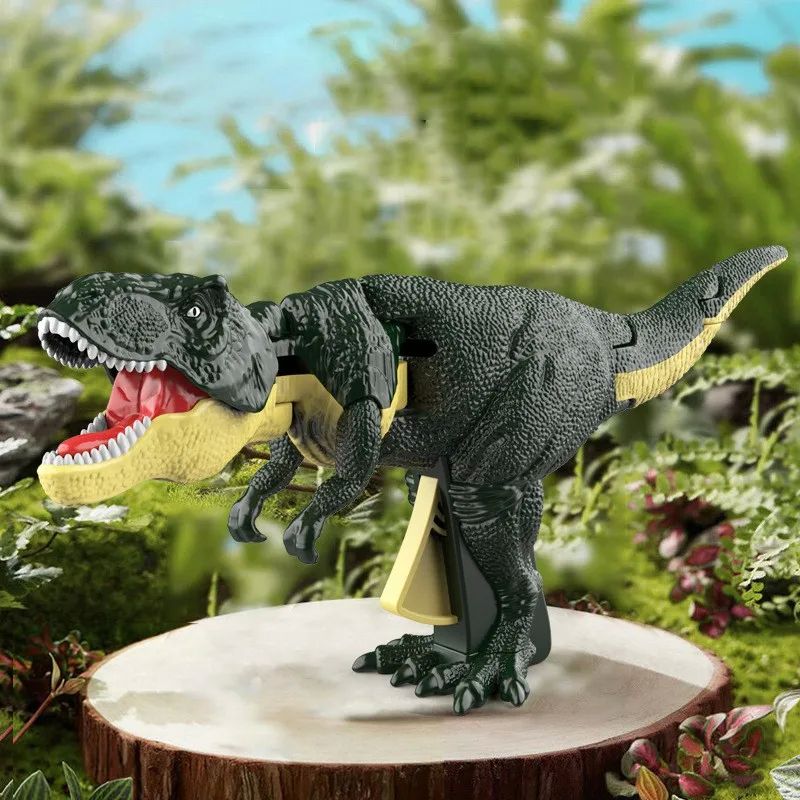 Zazaza dinosaurio juguete creativo sin batería, juguete tel - 实物图