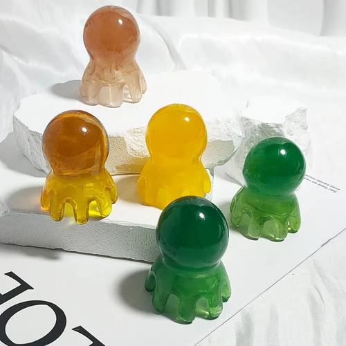 Resina Octopus Comb Head Massager, Raspagem Meridiano, Massa