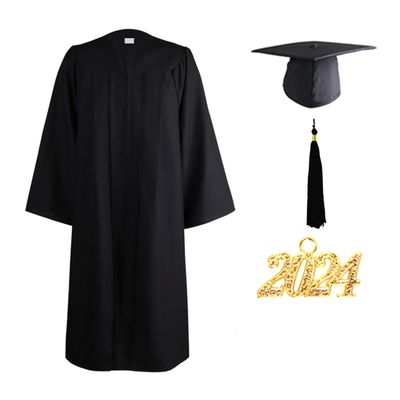 Conjunto de vestido de graduación, uniforme de graduación,