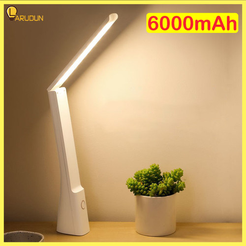 6000mA LED Table Lamp Student Eye Protection Charging Desk L