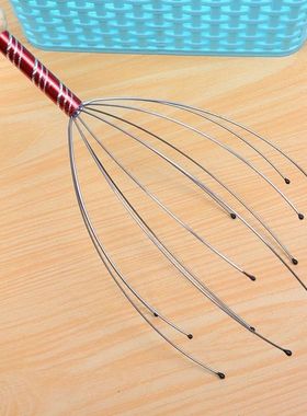 Polvo cabe?a arranhando massagem garras, couro cabeludo mass