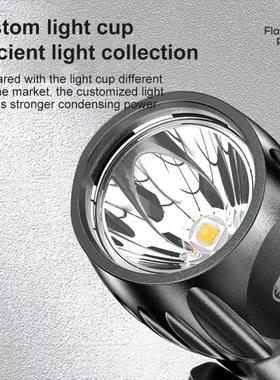 Super brilhante led lanterna usb recarregável led tocha par