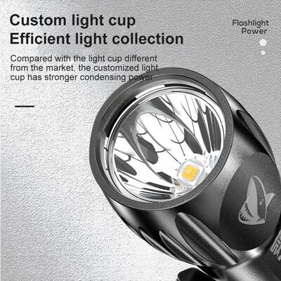 Super brilhante led lanterna usb recarregável led tocha par