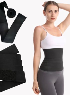 Cintura bandagem envoltório trainer exercício barriga band