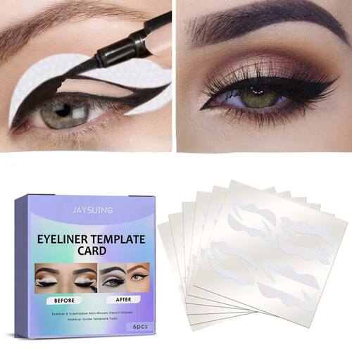 Eyeliner Stencils Adesivos, Non-Woven Eye Liner Template Car
