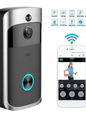 Campainha inteligente sem fio à prova d'água, conversa bid