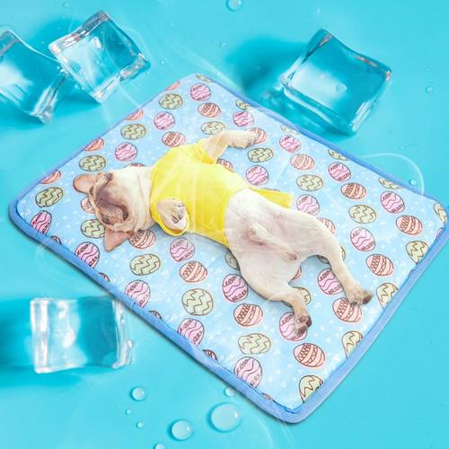 Summer Cooling Mats Blanket Ice Pet Dog Bed Mats For Dogs Ca