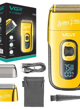 Original VGR Rechargeable Electric Shavers For Men Hair & Be