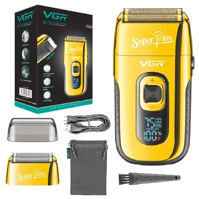 Original VGR Rechargeable Electric Shavers For Men Hair & Be