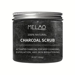 Body with Charcoal Col Polish Exfoliating Scrub MELAO Foot