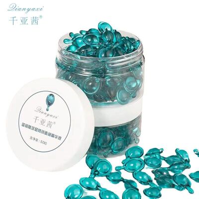 30PCS Blue Copper Peptide Capsule Face Serum Firms Tightens