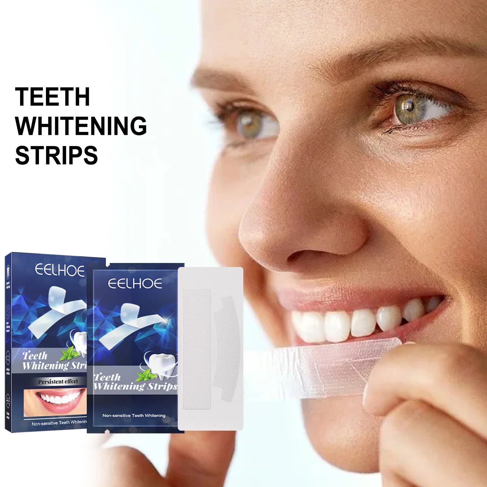 Eelhoe 7pcs Teeth Whitening Strips Oral Hygiene Care Dental