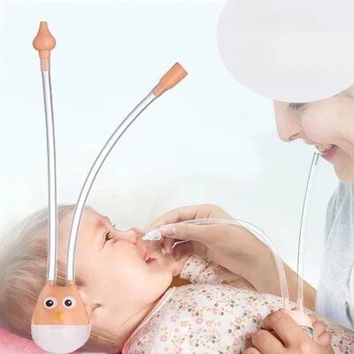 Aspirador nasal para bebês recém-nascidos, limpador de nar
