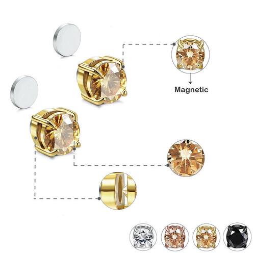 Pendientes magnéticos de acupuntura para pérdida de peso,