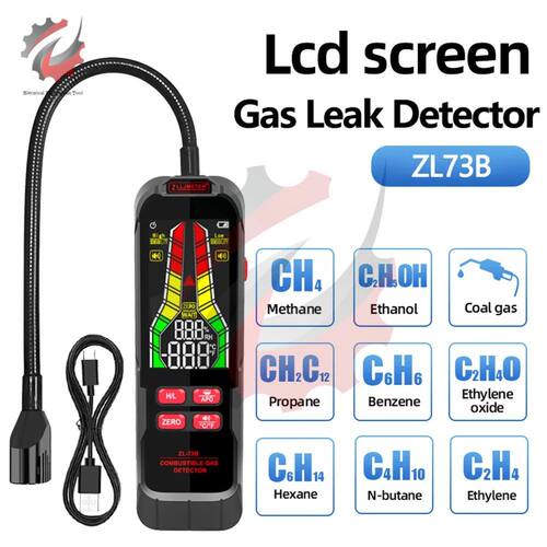 Detector de fugas de gas zl73b zl72b 50 - 100000 ppm detecto