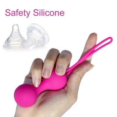 Safe Silicone Vaginal Balls Tighten Kegel Ball Vibrator Vagi