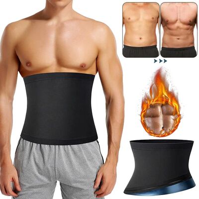 Redutor de Abd?men Masculino Sauna Shaper Do Corpo, Cinto Fi