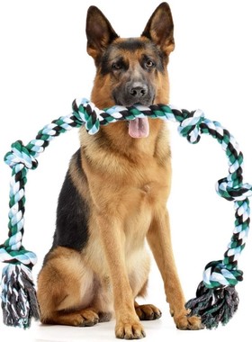 ATUBAN-juguete de cuerda gigante para perros Extra grandes,