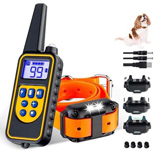 Collar de ennamiento eléctrico para perros y mascotas, Coll