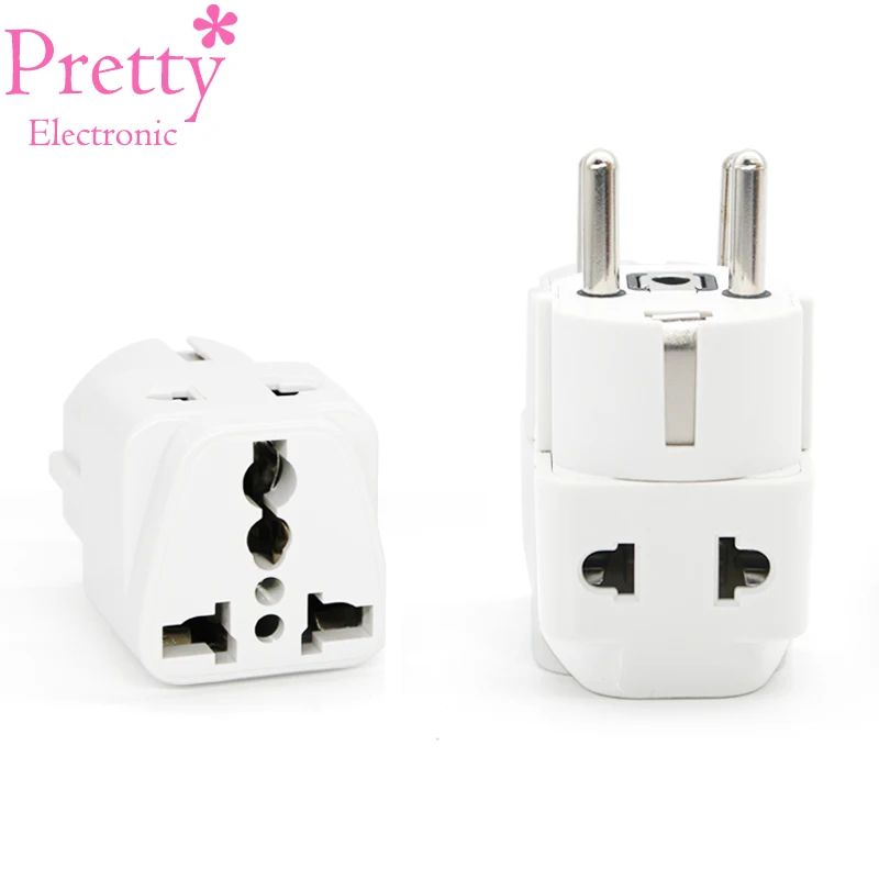 Cargador eléctrico Universal 1 en 2, enchufe de viaje de 25
