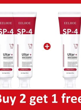 SP4 Probiótico Whitening Creme dental, Clareamento e Mancha