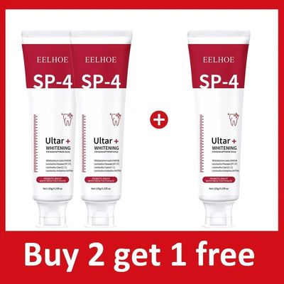 SP4 Probiótico Whitening Creme dental, Clareamento e Mancha