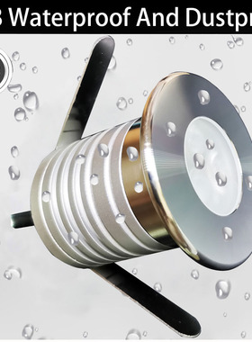 Luces LED subacuáticas, lámpara impermeable IP68 de 3W, CC