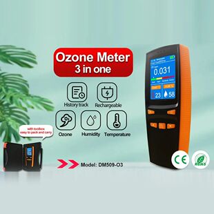 Analizador de ozono portátil multifuncional O3, Detector de