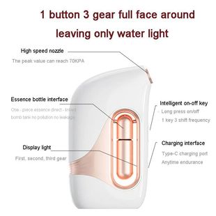 Alta Press?o Oxigênio nje??o Pele Spray Facial