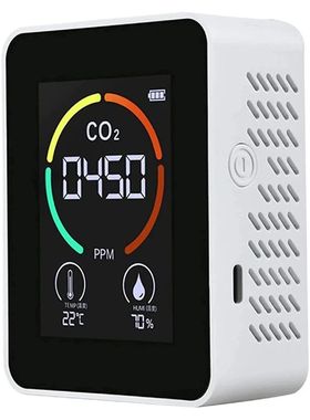 Monitor de aire CO2, Detector de dióxido de carbono, calida