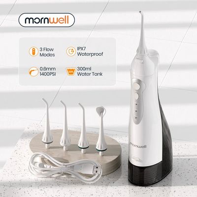 Irrigador oral usb recarregável água flosser portátil den