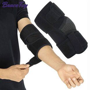 Neoprene esportes manga de compress?o, cotovelo, apoio do br