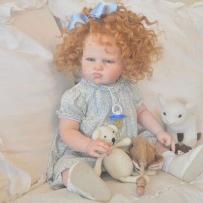 Kit de mu?eca Reborn Grace, pintura de artista Genesis, sin