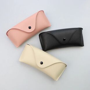 Bolsa de couro durável para óculos e óculos de sol, Conve