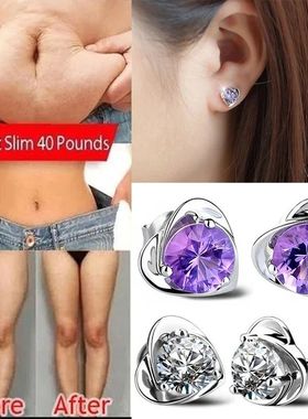 Pendientes adelgazantes de energía de terapia de moda para