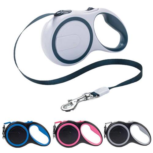 Correa retráctil automática para perro y gato, accesorio e