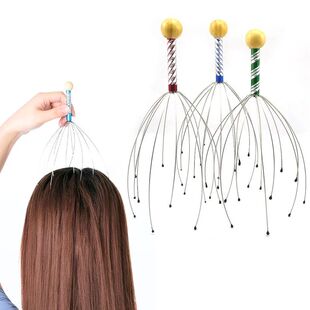 Octopus Scalp Head Massager Estimulador cerebral Cabe?a de r