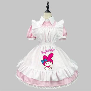 Fantasia Cosplay Anime para Mulheres, vestido Sanrioed, Loli