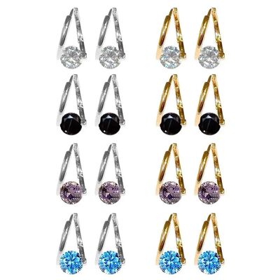 Pendientes de germanio de linfvity, aretes de drenaje linfá