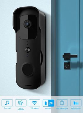 Tuya Smart-Campainha de Vídeo Sem Fio, Impermeável, Vis?o