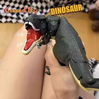 Zazaza-juguete de dinosaurio de prensa para ni?os, juguete d