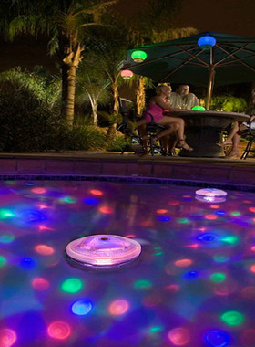 Fuente de luz Led subacuática para acuario, lámpara flotan