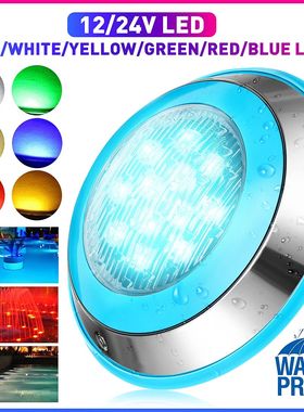 Luz Led impermeable para piscina, iluminación subacuática