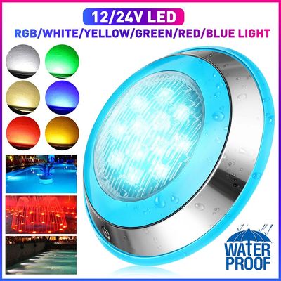Luz Led impermeable para piscina, iluminación subacuática